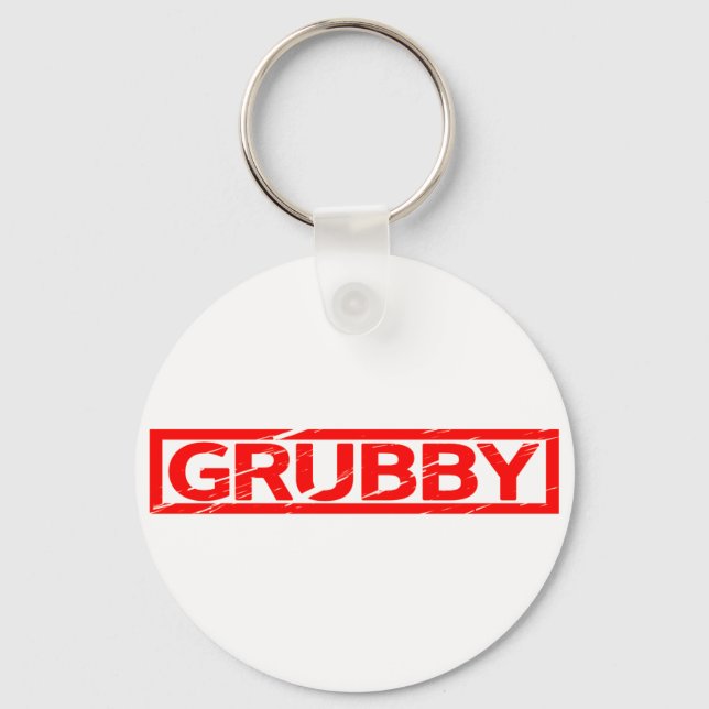 Grubby Stamp Keychain (Front)