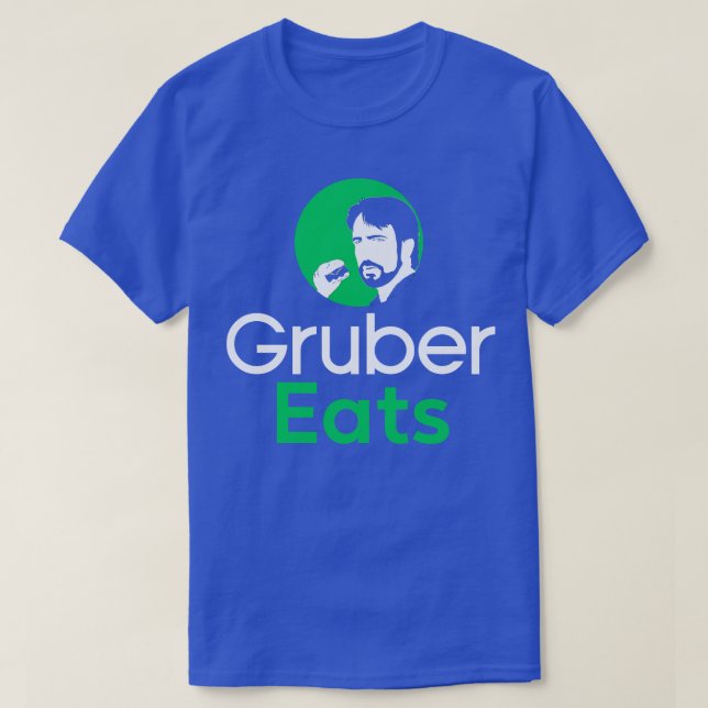 Gruber Eats Hans Gruber T-Shirt (Design Front)