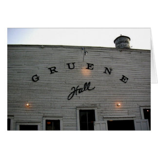 Gruene Hall Cards