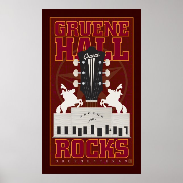Gruene Hall-Poster Poster (Front)