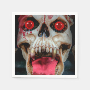 Gruesome Skull Napkins