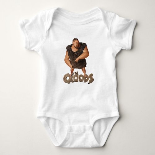 Grug from The Croods movie Baby Bodysuit