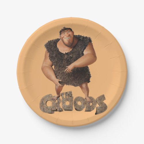 Grug from The Croods movie Paper Plates