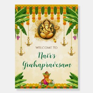 Gruhapravesham signs Indian Housewarming welcome