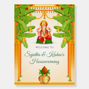 Gruhapravesham signs Indian Housewarming welcome