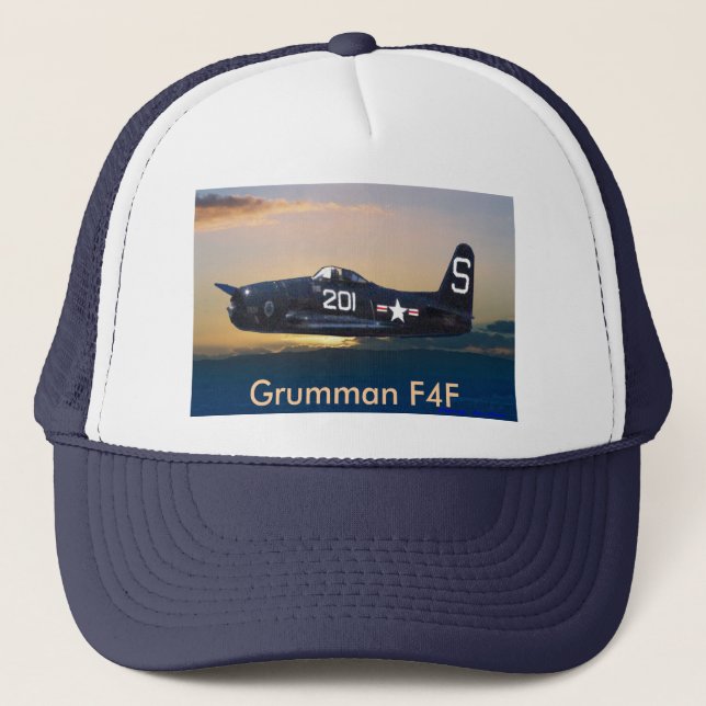 Grumman F4F WIldcat, Grumman F4F Trucker Hat (Front)