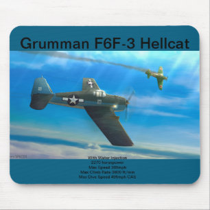 Grumman F6F-3 Hellcat mousepad