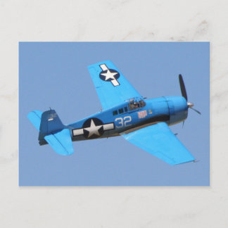 Grumman F6F Hellcat Postcard