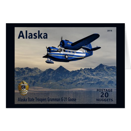 Grumman G-21 Goose Cards (Front Horizontal)