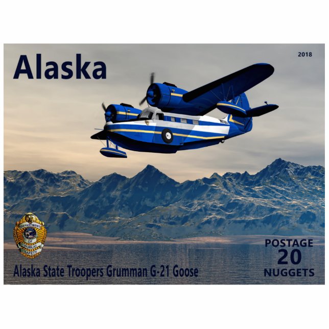 Grumman G-21 Goose Cutout (Front)