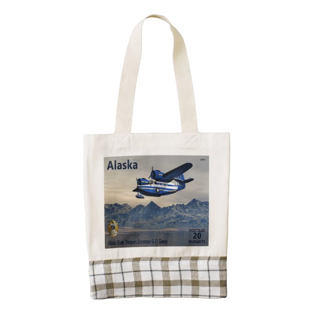 Grumman G-21 Goose Zazzle HEART Tote Bag (Front)