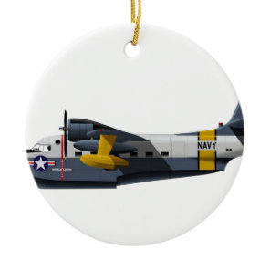 Grumman HU-16B Albatross 1906 Ceramic Ornament