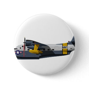 Grumman HU-16B Albatross 1906 Pinback Button