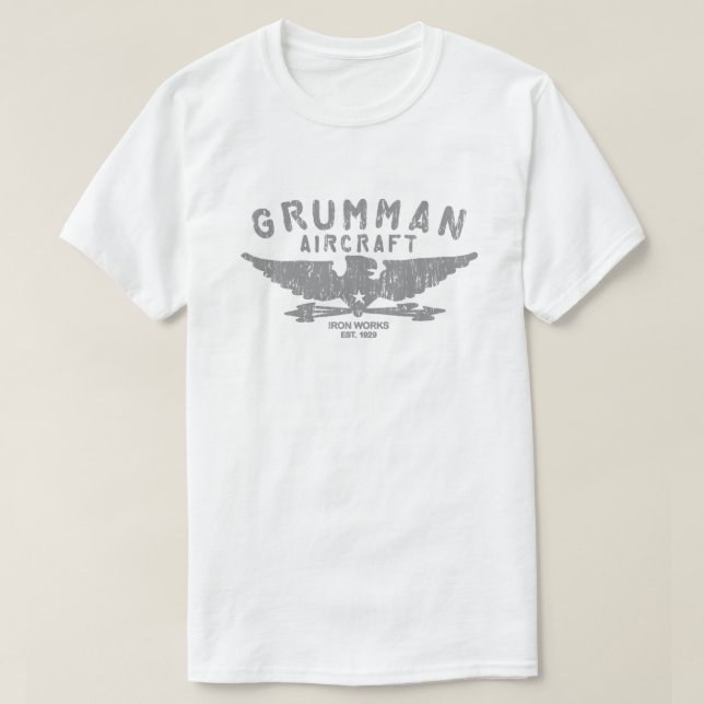GRUMMAN IRON WORKS T-Shirt | Zazzle