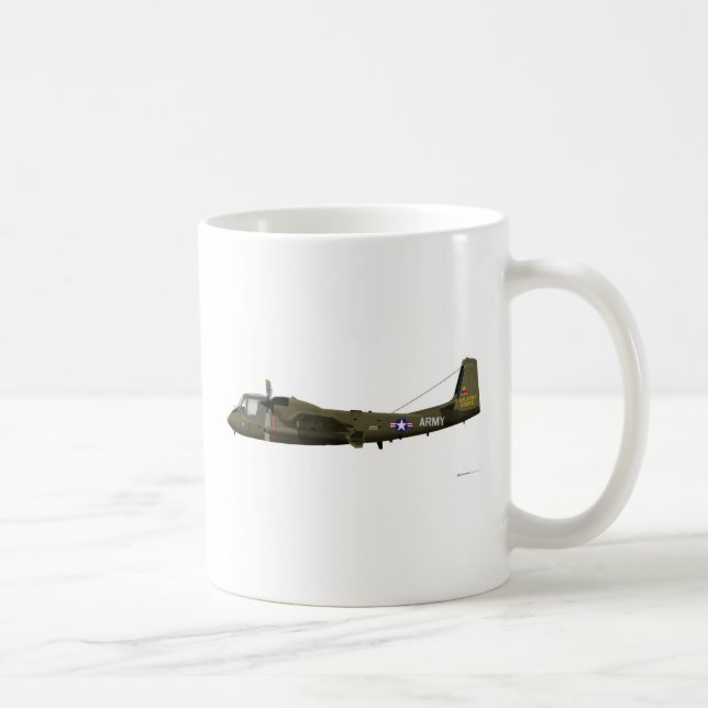 Grumman OV-1 Mohawk Coffee Mug (Right)