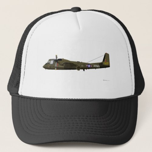 Grumman OV_1 Mohawk Trucker Hat