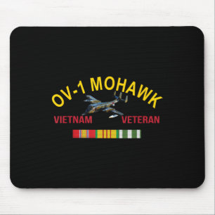 Grumman Ov-1 Mohawk Vietnam Veteran Ov-1 Aircraft Mouse Pad