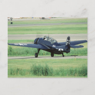 Grumman TBF/TBM Avenger Navy Carrier torpedo Postcard