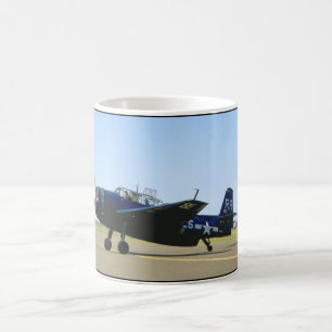Grumman TBM Avenger, Left Front_WWII Planes Coffee Mug