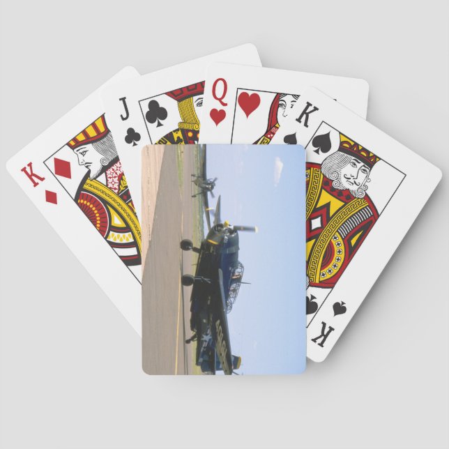 Grumman TBM Avenger. (plane_WWII Planes Poker Cards (Back)