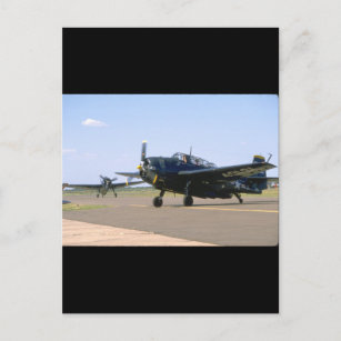 Grumman TBM Avenger. (plane_WWII Planes Postcard