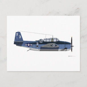 Grumman TBM Avenger Postcard