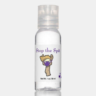 Grump Llama "Stop the Spit" Hand Sanitizer Set