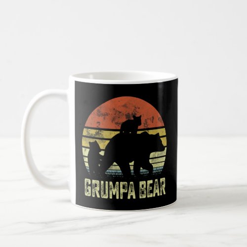 Grumpa Bear Matching Family Cub 2 kids Fathers Da Coffee Mug