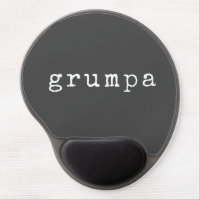 Grumpa | Funny Grumpy Grandpa in Black and White