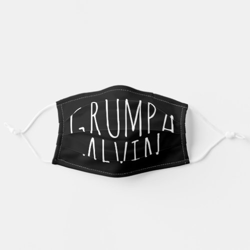 Grumpa Funny Grumpy Grandpa Personalized Adult Cloth Face Mask