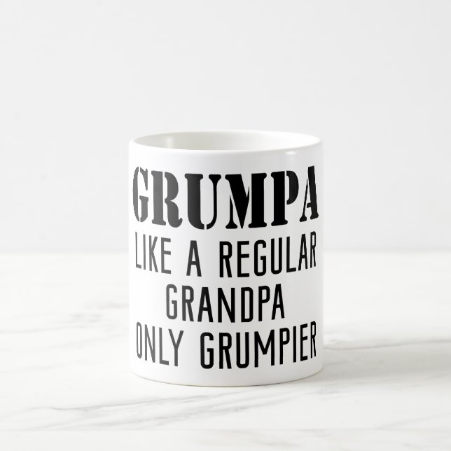 Grumpa Like A Regular Grandpa Mug Gift (Center)