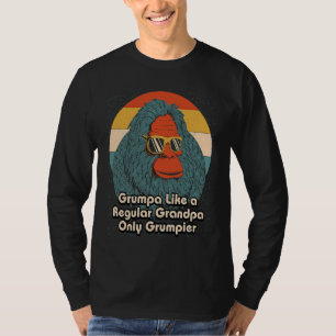 Grumpa Like Regular Grandpa Only Grumpier Fathers T-Shirt