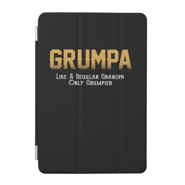 Grumpa Lover| Grumpa Like A Regular Grandpa iPad Mini Cover (Front)