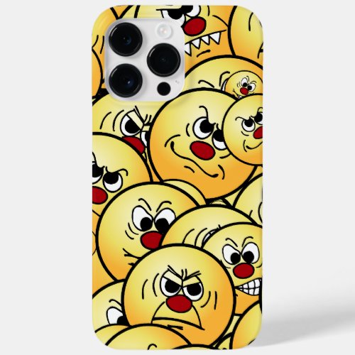 Grumpeys Angry Faces Set Case_Mate iPhone 14 Pro Max Case