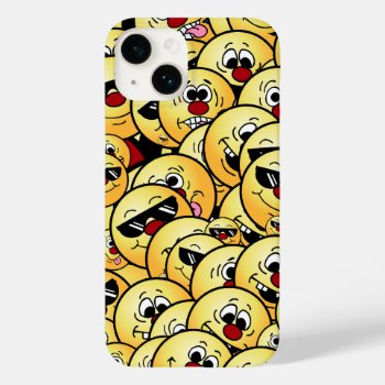 Grumpeys Silly Faces Set Case-mate Iphone 14 Case by disgruntled_genius at Zazzle