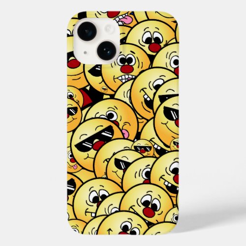 Grumpeys Silly Faces Set Case_Mate iPhone 14 Case