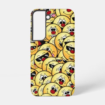 Grumpeys Silly Faces Set Samsung Galaxy S22 Case by disgruntled_genius at Zazzle