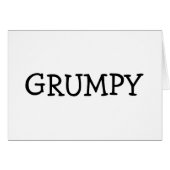 Grumpy (Front Horizontal)