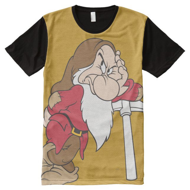 Grumpy 12 All-Over-Print T-Shirt (Front)