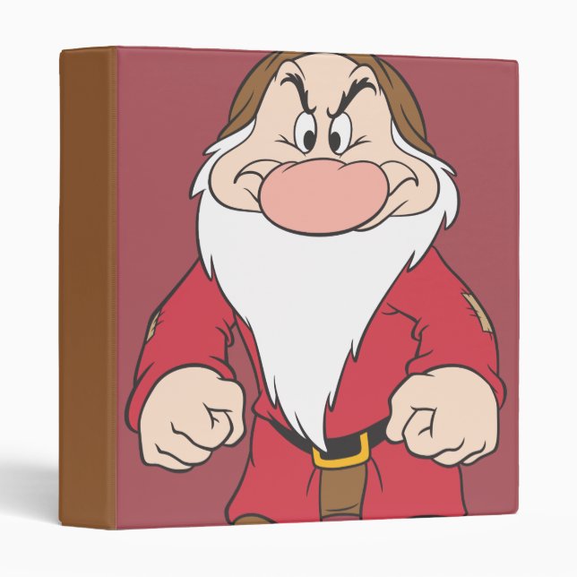 Grumpy 2 3 ring binder (Front/Spine)