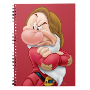 Grumpy 3 Notebook by SevenDwarfs at Zazzle