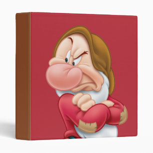 Grumpy 3 ring binder
