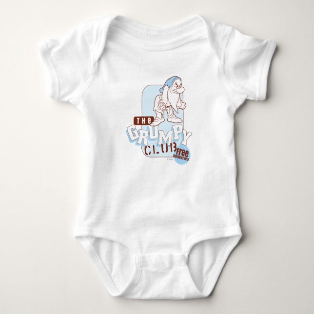 Grumpy 7 baby bodysuit (Front)