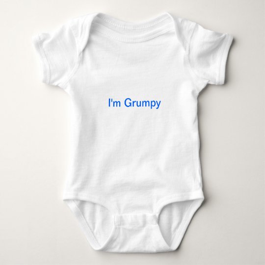 Grumpy Baby Baby Bodysuit