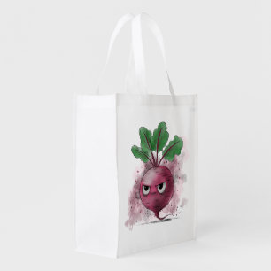 Grumpy Beet Grocery Bag