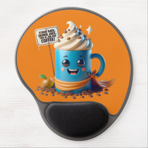Grumpy Before Coffee Gel Mouse Pad
