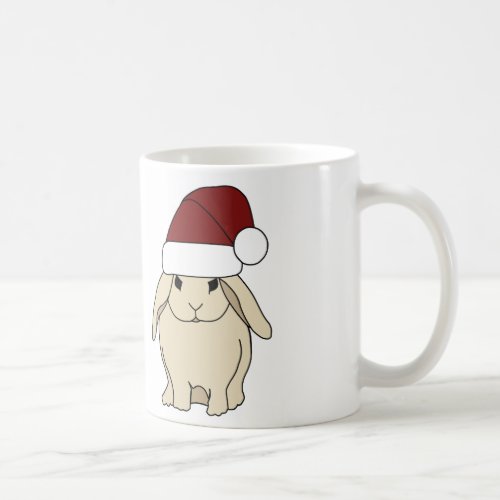 Grumpy Bunny Funny Merry Christmas Mug