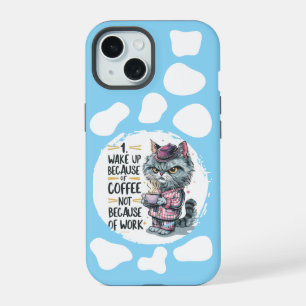 Grumpy but Adorable – Cartoon Cat Phone Case