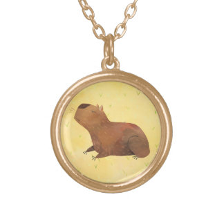 Grumpy Capybara Necklace
