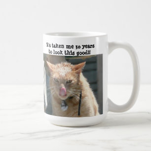 Grumpy Cat, 30 years to look this good! Coffee Mug